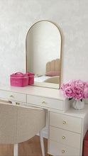 Load image into Gallery viewer, Modern 5 drawers dressing table and mirror
