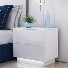 Load image into Gallery viewer, Elegant glossy nightstand
