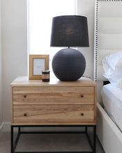 Load image into Gallery viewer, Double Drawer bedside table
