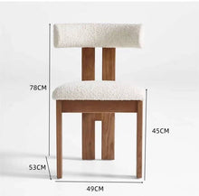 Load image into Gallery viewer, Dellar Boucle Upholstered Back Dining Chair
