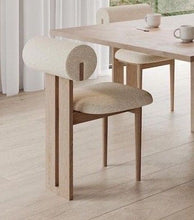 Load image into Gallery viewer, Dellar Boucle Upholstered Back Dining Chair
