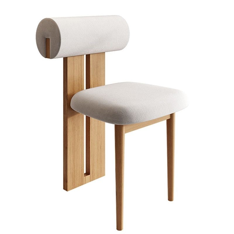 Dellar Boucle Upholstered Back Dining Chair