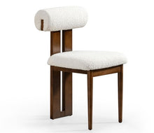 Load image into Gallery viewer, Dellar Boucle Upholstered Back Dining Chair
