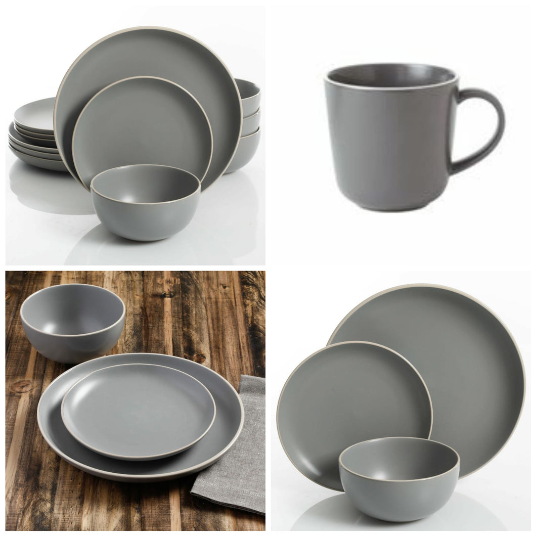 16 pcs stoneware dinnerware