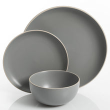 Load image into Gallery viewer, 16 pcs stoneware dinnerware
