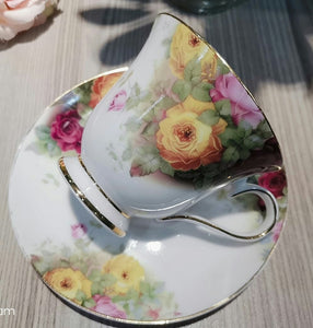 4 piece floral set