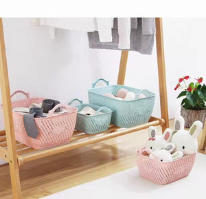 2 piece plastic organiser