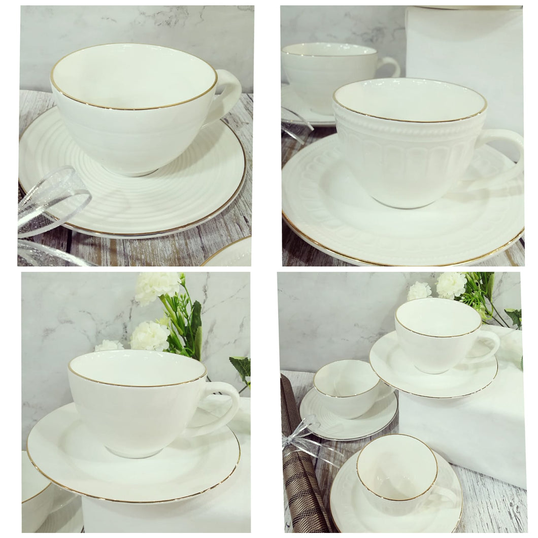 12 piece gold line teaset