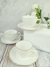 Load image into Gallery viewer, 12 piece gold line teaset
