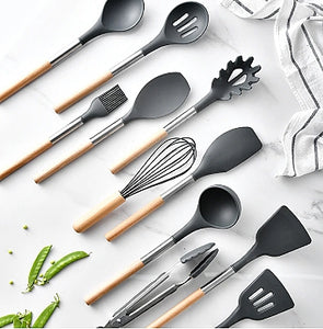 12 pcs silicon kitchenware set