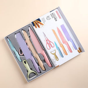 6pcs Macaroon knife set