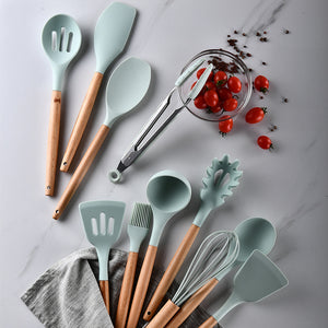 12 pcs silicon kitchenware set