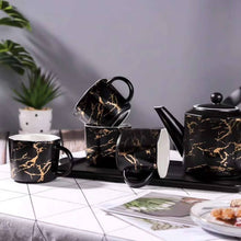 Load image into Gallery viewer, 6pcs Marble /Tea Set
