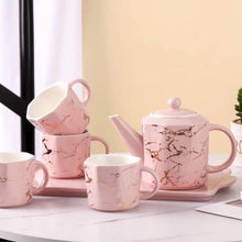 Load image into Gallery viewer, 6pcs Marble /Tea Set
