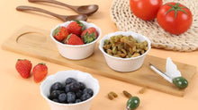 Load image into Gallery viewer, 3 pcs ceramic bowls and tray with a butterfly handle
