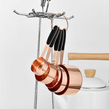 Load image into Gallery viewer, 5pcs rose gold measuring spoon set
